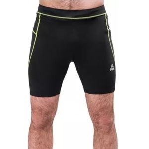 PEAK Sport Men's Tight Shorts Fluorescent Green